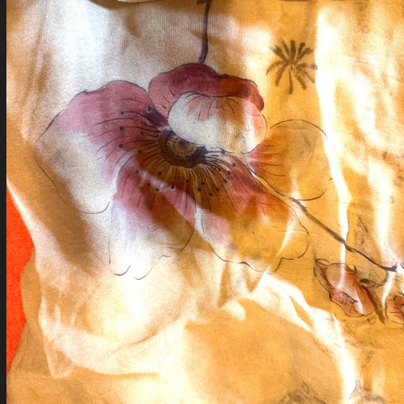 Zara special collection brown floral sleeveless 60s inspired dress NWT - Picture 6 of 12